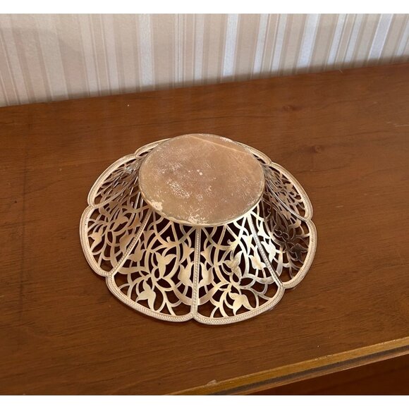 Vintage WMF German Pierced Candy/Nut Bowl - Picture 3 of 7